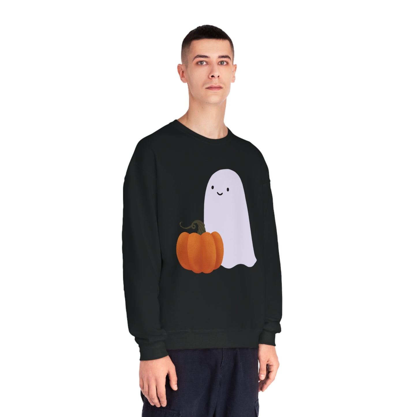 Pumpkin Ghost - Unisex Crewneck Sweatshirt