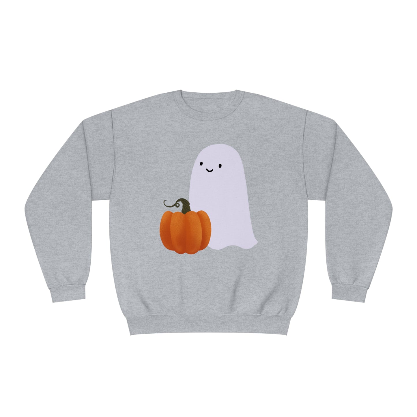 Pumpkin Ghost - Unisex Crewneck Sweatshirt