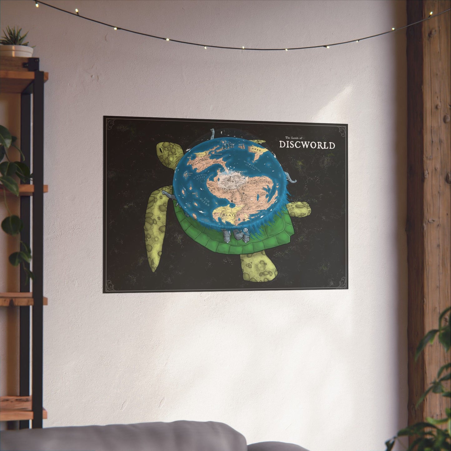 Discworld Map Poster