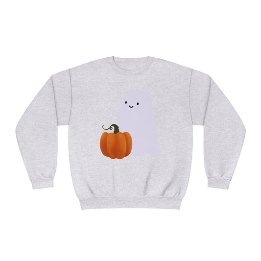 Pumpkin Ghost - Unisex Crewneck Sweatshirt